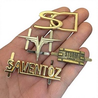 Etiqueta de Metal con Logotipo Personalizado para Bolsos, de Aleación de Zinc, Moderna y Resistente, con Nombre Estampado, Placa de Identificación Privada para Bolsos Tote