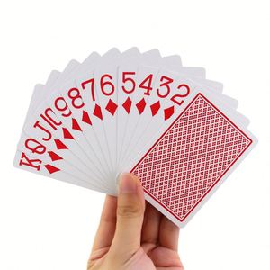 Cartas de Póker con Logotipo de Club, 4 Colores, Índice Grande, Fuente Personalizada, Baraja de Pinochle de Papel con Caja, Superventas 2026 - Product Image 1