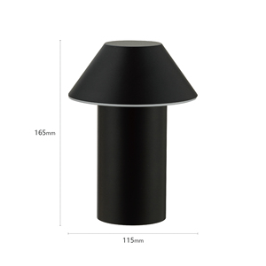 Lámpara de Mesa Inalámbrica Recargable de Aluminio al por Mayor, con Clasificación IP54, Control Remoto, Elegante Pieza de Decoración para Dormitorio - Product Image 2