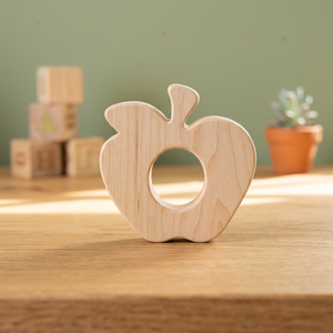 Anillos de Servilleta de Madera con Forma de Manzana, Hechos a Mano, Rústicos, Decoración para Mesa de Cocina y Comedor, Celebraciones de Temporada - Product Image 1