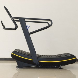 Aticol peralatan Gym komersial mesin lari Treadmill melengkung komersial mesin latihan kardio menghasilkan mandiri - Product Image 4