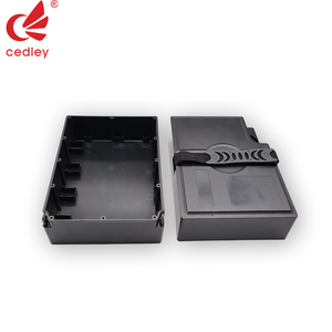 Cedley elektrikli bisiklet 72v/60v/48v/36v/12v boş araba lityum pil kutusu durumlarda elektrikli bisiklet bisiklet pil kutuları raflar - Product Image 3