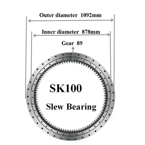 Slewing נושאת טבעות טבעת חלקים נדנדה אישית מחפר נוף טדאנו TM-Z300 סודורטי ג 'ירטוריה פארא לה חופר אדורה - Product Image 3