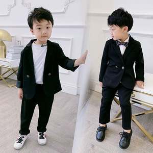 Conjunto de 2 Piezas de Traje Casual para Niño, Estilo Coreano, a la Moda, para Pasarela, 2019 - Product Image 4