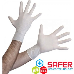 Gants en nitrile Gants en nitrile blanc 4 mm 7 Mil Gants en nitrile - Product Image 4