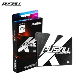 Puskill ฮาร์ดดิสก์1TB ไดรเวอร์ SSD SATA III SSD 512GB 1TB 2TB 2.5ภายใน SATA3 128GB 256GB SSD