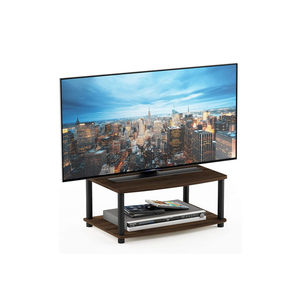 Juego <span class=keywords><strong>de</strong></span> muebles <span class=keywords><strong>de</strong></span> sala <span class=keywords><strong>de</strong></span> estar modernos <span class=keywords><strong>de</strong></span> 2 niveles negros <span class=keywords><strong>de</strong></span> nogal Columbia, soporte <span class=keywords><strong>de</strong></span> TV elevado y mesa <span class=keywords><strong>de</strong></span> <span class=keywords><strong>centro</strong></span> <span class=keywords><strong>de</strong></span> tubo, Material <span class=keywords><strong>de</strong></span> Metal - Product Image 4