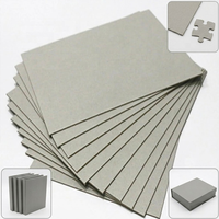 Carton gris archivistique 850 g/m² 1,2 mm 1,5 mm d'épaisseur pour couverture de classeur de documents, papeterie, taille personnalisée OEM