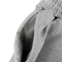 Shorts de sport décontractés d'été pour hommes en mélange de coton avec cordon de serrage, écologiques, respirants, grandes tailles, logo personnalisé, jambe gauche