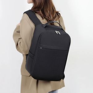 Simple Plain Color Laptop <b>Backpacks</b> <b>Large</b> <b>Capacity</b> Outdoor Travel Business Duffel <b>Backpack</b> for Unisex - Product Image 3