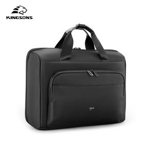 Kingsons-bolsa impermeable para ordenador portátil, maletín de poliéster de <span class=keywords><strong>2022</strong></span> pulgadas, con cinturón para <span class=keywords><strong>viaje</strong></span> de negocios, novedad de 15,6 - Product Image 2