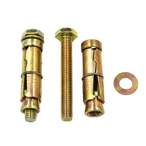 3 stuks schildanker, drie-delige expansiebout, 3-blads wandgecko hulsanker, expansiegecko bout, bevestigingsbout, betonanker - Product Image 1