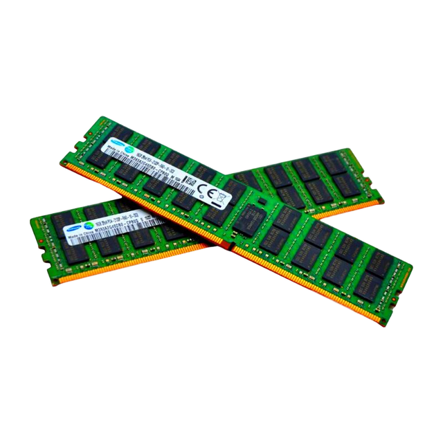 UNILC Original DDR4 16GB 2Rx4 PC4-2133 Server Memory with REG ECC Function Used Stock RAMs