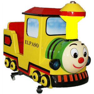 Children <span class=keywords><strong>Arcade</strong></span> <span class=keywords><strong>Kiddie</strong></span> Rides Train Operado por monedas Swing Racing Car Simulador 3D Carrusel Máquina de juego con MP5 - Product Image 1