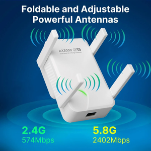 เครื่องขยายสัญญาณไวไฟ Tenda AX3000 WiFi 6 รุ่นใหม่ รองรับ Dual Band 5GHz 2.4GHz มาตรฐาน 802.11AX พร้อมการเข้ารหัส WEP - Product Image 5