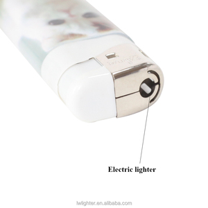 Accendino Personalizzato con Adesivo Stampato a Copertura Totale, Design <span class=keywords><strong>Gatto</strong></span> Animale Carino per Sigari ed E-Cigarette - Product Image 2