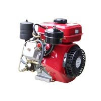 Moteur diesel vertical refroidi par air 190F 192F 195F 198F monocylindre avec ensemble de paliers principaux