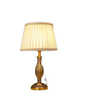 European Style Antique Bronze Carved American Light Luxury Living Room Bedroom <b>Bedside</b> Table <b>Lamp</b> Smart Remote Control Touch - Product Image 5