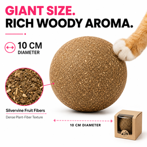 Juguete Ecológico de Bolas de Fruta para Gatos, Alivia las Molestias de la Dentición y Mejora la Función Digestiva - Product Image 1