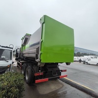 Camion benne à benne amovible Sinotruk 6x4 Euro 5 350ch Diesel pour collecte des déchets avec batterie au lithium