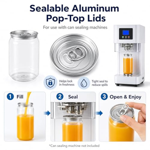 Latas de Plástico PET Vacías para Bebidas, Cerveza, Jugos, Transparentes, Botellas de Plástico - Product Image 5
