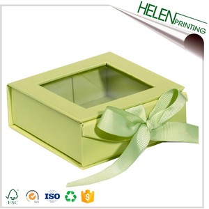 Caja de Regalo Magnética Personalizada con Cinta para Joyería, Cajas Rígidas con Laminado UV, Grabado Mate para Pestañas Postizas - Product Image 2