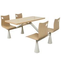 Chaises de salle à manger en bois courbé multicouche traditionnelles, combinaison intégrée de chaises de salle à manger