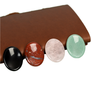 Piedras de Cuarzo Naturales al por Mayor para Aliviar el Estrés, Piedras de Chakra para la Ansiedad, Piedras de Pulgar para la Sanación - Product Image 1