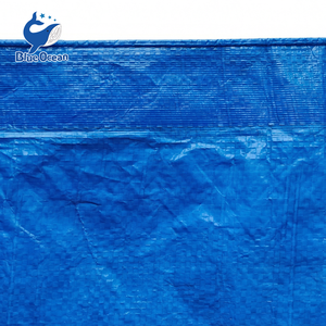 Blue Ocean 100% Virgin HDPE Material Truck Cover PE Tarpaulin Heavy Duty Waterproof Eco-Friendly for truck logistic coverage use - Product Image 5
