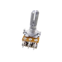 100% nouveau japon 1 pièces alpes RK163 B10KX2 B50KX2 B100KX2 Audio double unité potentiomètre rotatif 6 broches 20mm arbre 10k 50k 100k
