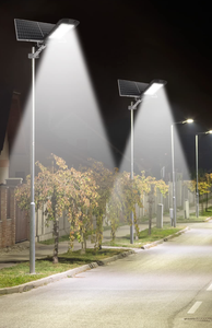 โคมไฟถนน LED พลังงานแสงอาทิตย์กันน้ำ IP65 พร้อมแบตเตอรี่ในตัว - Product Image 6