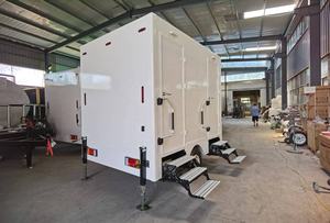 제조 업체 홍보 좋은 품질 기술 휴대용 화장실 모바일 플라스틱 야외 모바일 휴대용 화장실 - Product Image 4