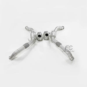Sin Fallos de Motor para Porsche 976 2.9T 2024-2025 con OPF, Acero Inoxidable de Alto Flujo con Aislamiento Térmico, Mejora de Potencia de Carreras - Product Image 3