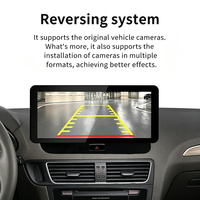 Pemutar Navigasi GPS Android 14 8 Core dengan CarPlay, Layar Terpisah & WiFi Terintegrasi 1 Tahun untuk AUDI Q5 10.25" Stereo Dashboard