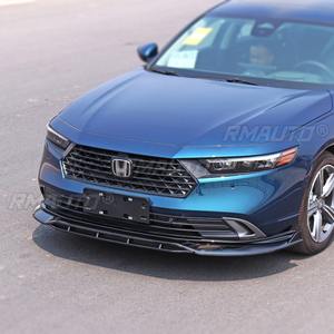 <b>Car</b> Front Bumper Lip <b>Diffuser</b> Spoiler Glossy Black Modification Part <b>for</b> Honda 11th Gen Accord 2023 Bumper Protector Body Kit - Product Image 5