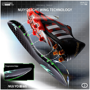 Thiết kế đặc biệt Bóng Đá Đế TPU hỗ trợ cho Xoắn hấp thụ sốc, tốc độ cao chạy, độ đàn hồi cao thể thao chèn - Product Image 5