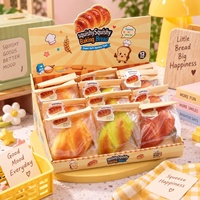 Roti Gulung Bunga Besar PU Mainan Squishy Slow Rebound Model Makanan Realistis Mainan Pereda Stres Alat Pajangan