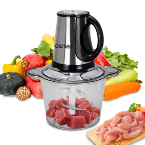 Picadora de carne pequeña eléctrica multifunción, picadora de carne de acero inoxidable, procesador de carne, picadora de alimentos, picadora eléctrica - Product Image 5