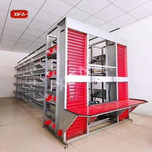 <span class=keywords><strong>Cage</strong></span> à poules pondeuses automatique de type H, 3-4 niveaux, 90-160 poules par ensemble, équipement <span class=keywords><strong>d</strong></span>'élevage avicole avec abreuvoir à tétine et mangeoire - Product Image 4