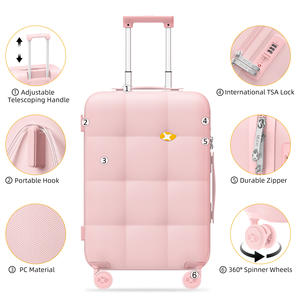 Meilleures ventes en gros <span class=keywords><strong>de</strong></span> valises <span class=keywords><strong>de</strong></span> <span class=keywords><strong>voyage</strong></span> PC 20 24 26 28 avec serrure TSA, <span class=keywords><strong>valise</strong></span> à main, fabricant <span class=keywords><strong>de</strong></span> bagages - Product Image 2