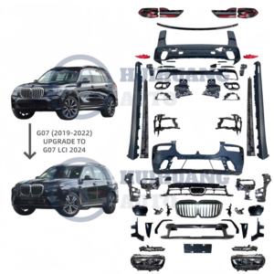 Bodykit <span class=keywords><strong>prix</strong></span> usine pour 2019 2020 2021 2022 <span class=keywords><strong>X7</strong></span> G07 mise à jour <span class=keywords><strong>2023</strong></span> <span class=keywords><strong>X7</strong></span> G07 LCI Sport pare-chocs avant pare-chocs arrière avec lumières - Product Image 1