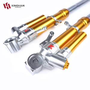 Amortisseur de fourche avant de moto en aluminium CNC KINGHAM pour Yamaha XMAX, système de suspension de haute qualité, réglage du rebond, pièce de rechange - Product Image 2