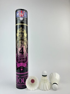 Volant de <span class=keywords><strong>badminton</strong></span> RSL No.7 Classe A Cigu Small-Broad avec tête en liège brisé et plumes de canard - Product Image 6