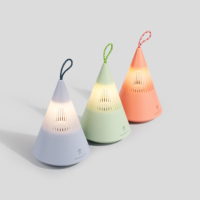 TRETTITRE Pemutar Audio, Speaker Nirkabel Portabel 2026 dengan Lampu LED, Bluetooth 5.3, Waktu Putar 10 Jam