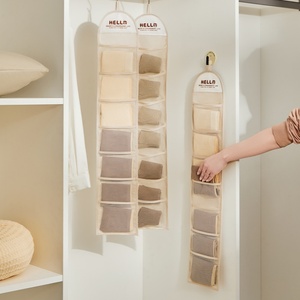 Household <b>Wall</b> Shelf Wardrobe <b>Storage</b> Bags <b>Hanging</b> Closet Organizer Save Space for Socks <b>Hanging</b> <b>Storage</b> Organizer - Product Image 6