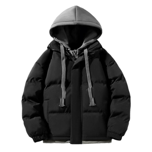 Men's Women's <b>Work</b> Casual Baseball Uniform <b>Fleece</b> Jacket Zipper Closure Regular Sleeve Windproof Thick Breathable Eco-Friendly - Product Image 2