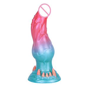 Fantasía NNSX animal silicona caballo Gallo perro consolador suave punto G consolador juguete sexual fuerte ventosa deja tus manos libres - Product Image 2
