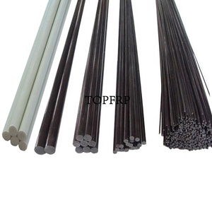 White Black FRP Sticks Flexible Fiberglass <b>Rod</b> - Product Image 1