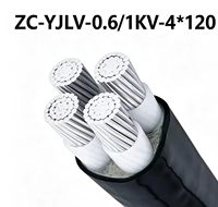 Cable de Alimentación con Conductor de Aluminio, Aislamiento de Polietileno Reticulado y Revestimiento de PVC