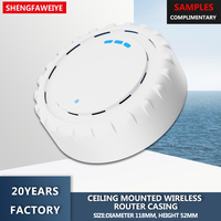SHENGFAWEIYE Router WiFi 6 Inalámbrico de Techo, Carcasa de ABS, IP54, Resistente al Polvo, 118*52mm, Modelo AP16